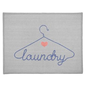 Tapete para Lavanderia Cleankasa 50cm x 70cm Cabide Kapazi
