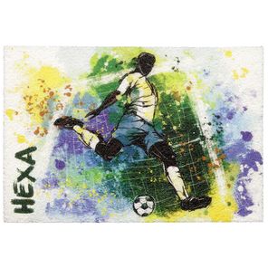 Capacho Vinil 40cm x 60cm Copa Hexa Kapazi