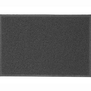 Tapete Capacho Entrada Vinil Light Cinza 50cm x 80cm Kapazi