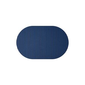 Tapete Antiderrapante Tropical 43cm x 130cm Azul Kapazi