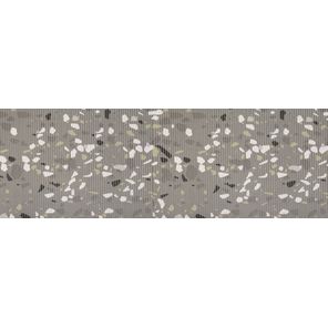 Passadeira Antiderrapante Tropical 43cm x 1,3m Terrazzo Cinza Kapazi