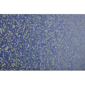 Piso Emborrachado Rubberkap Rolo 1m x 10m Azul Brasil Kapazi
