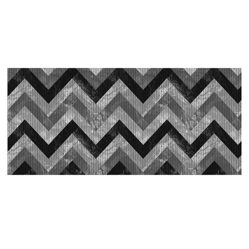 Tapete Antiderrapante Tropical Rolo de 43cm x 15m ZigZag Mármore Cinza Kapazi