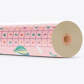 Tapete Brisa Infantil Rolo 1,3m x 15m Nas Nuvens Kapazi