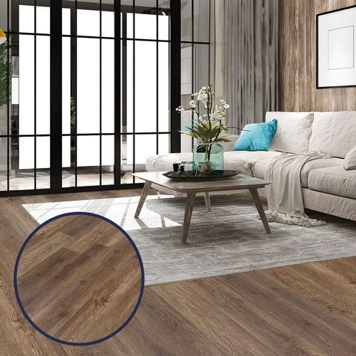 Piso Vinilico 2mm Ecokap m² Almond Kapazi