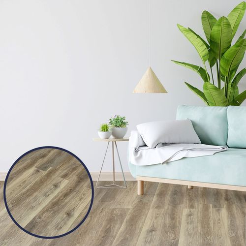 Piso Vinilico 2mm Ecokap m² Sand Kapazi