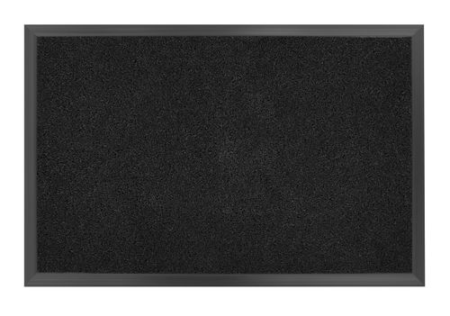 Tapete Sanitizante 90cm x 130cm Preto Kapazi