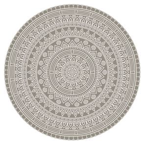 Protetor de Piso Mandala 120cm x 120cm Kapazi
