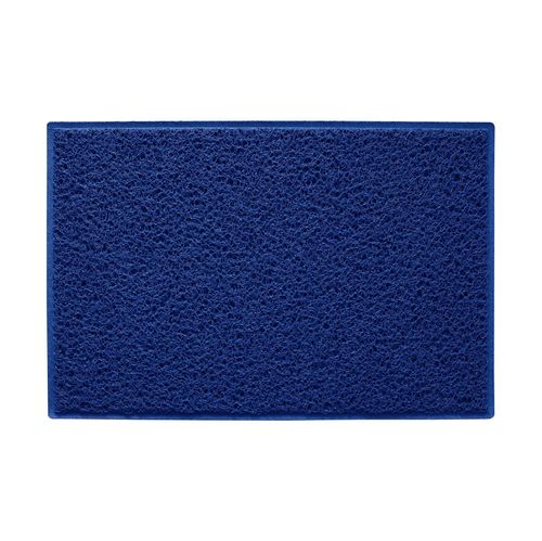 Tapete Vinil Silver 10mm Base Fundida Rolo de 1,2m x 12m Azul Royal Kapazi