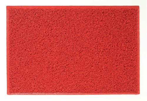 Tapete Vinil Silver 10mm Rolo 1,2m x 12m Base Fundida Vermelho Kapazi