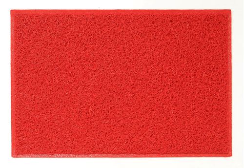 Tapete Vinil Silver 10mm Rolo 1,2m x 12m Base Fundida Vermelho Kapazi