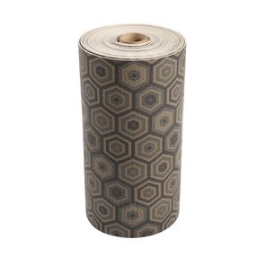 Passadeira Flex Antiderrapante Rolo 60cm x 15m Hexa Cinza Kapazi
