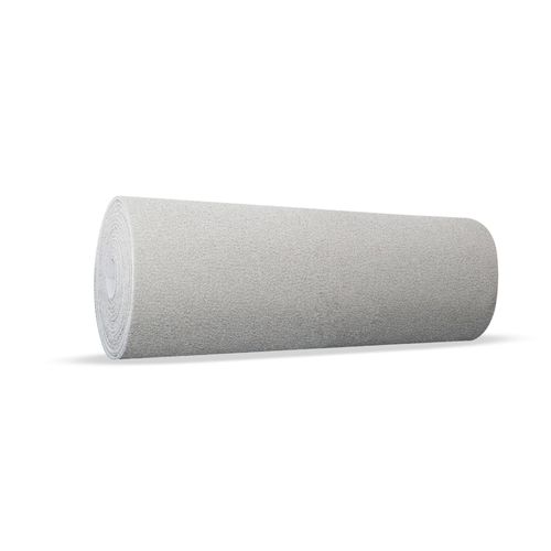 Tapete Vinil Silver 10mm Rolo 1,2m x 12m Base Fundida Prata Kapazi