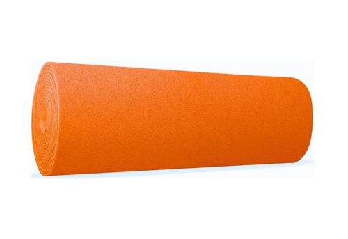 Tapete Vinil Gold Rolo Base Fundida 10mm 1,2m x 12m Laranja Kapazi