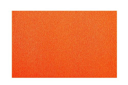 Tapete Vinil Gold Rolo Base Fundida 10mm 1,2m x 12m Laranja Kapazi