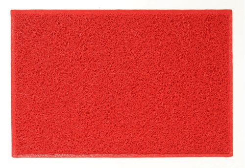 Tapete Vinil Gold 10mm em Rolo 1,2m x 12m Base Fundida Vermelho Kapazi