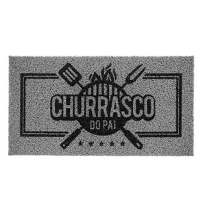 Tapete Vinil SuperPrint 40cm x 75cm Churrasco do Pai Kapazi