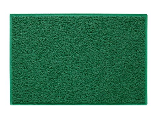 Capacho Vinil Silver 10mm Verde Bandeira 40cmx60cm Kapazi