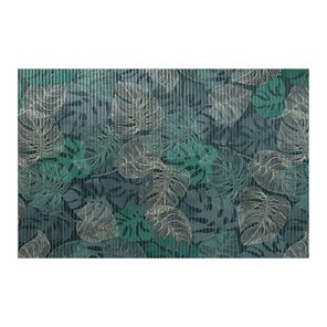 Tapete Antiderrapante Tropical 43cm x 65cm Folhagem Kapazi