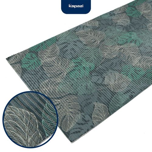 Tapete Antiderrapante Tropical 43cm x 65cm Folhagem Kapazi