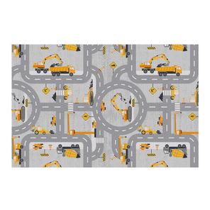 Tapete Brisa Infantil 100cm x 130cm Em Obras Kapazi