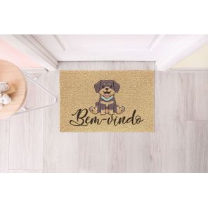 Capacho de Entrada Vinil 40cm x 60cm Dog Cute Kapazi