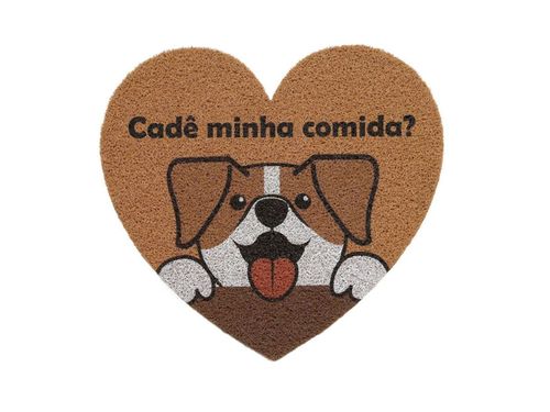 Capacho Vinil Pet 55cm x 60cm Heart Kapazi