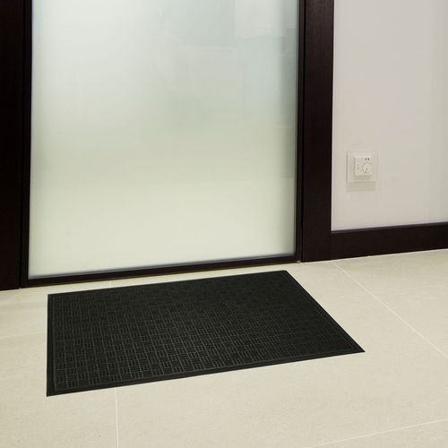 Tapete Waterkap Comercial 60cm x 90cm Preto Kapazi