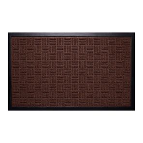 Tapete Waterkap Comercial 60cm x 90cm Marrom Kapazi