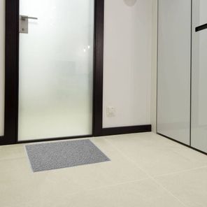Tapete Vinil Rolo 1m x 12m Alto Tráfego Cinza Kapazi