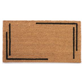 Tapete de Entrada Fibra de Coco 33cm x 60cm Linea Kapazi