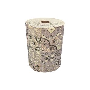 Tapete Antiderrapante Tropical Rolo 43cm x 15m Azulejo Cinza Kapazi
