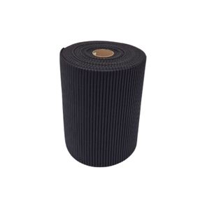 Tapete Antiderrapante Tropical Rolo 43cm x 15m Preto Kapazi