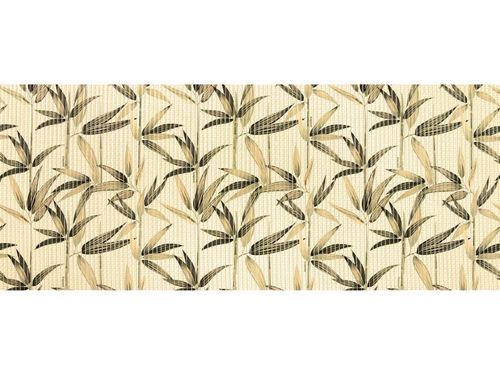 Passadeira Antiderrapante Tropical Rolo 65cm x 15m Bambu de Jardim Kapazi