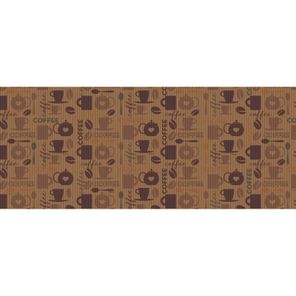 Tapete Antiderrapante Tropical Rolo 65cm x 15m Coffee Kapazi