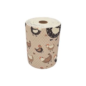 Tapete Antiderrapante Tropical Rolo 43cm x 15m Galinha Caipira Kapazi