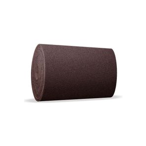 Tapete Vinil Silver 10mm em Rolo 60cm x 12m Base Fundida Marrom Kapazi