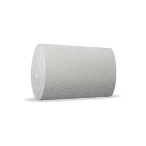 Tapete Vinil Silver Rolo 60cm x 12m Base Fundida Prata Kapazi