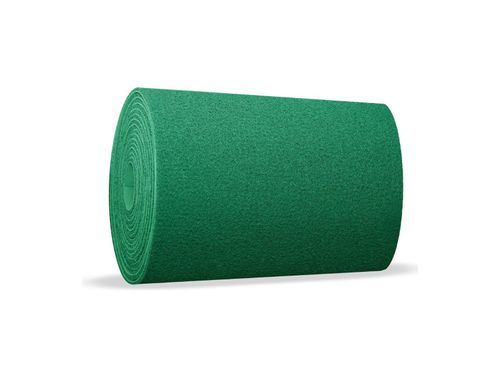 Tapete Vinil Silver 10mm em Rolo 60cm x 12m Base Fundida Verde Bandeira Kapazi