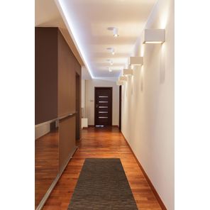 Passadeira Antiderrapante Mix Rolo 60cm x 12m Araucária Marrom Kapazi