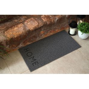 Capacho Vinil Terral 2.0 Home Cinza 40cmx75cm Kapazi
