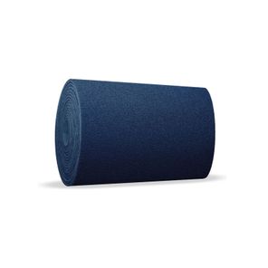 Tapete Vinil Silver Rolo 60cm x 12m Base Fundida Azul Marinho Kapazi