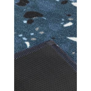 Tapete para Cozinha Cleankasa 50cm x 75cm Terrazzo Azul Kapazi