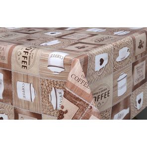Toalha de Mesa Classic Rolo 1,37m x 20m Coffee Kapazi