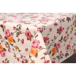 Toalha de Mesa Classic Rolo 1,37m x 20m Flor Delicada Kapazi