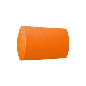 Tapete Vinil Silver Rolo 60cm x 12m Base Fundida Laranja Kapazi