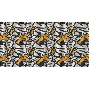 Tapete Antiderrapante Tropical (Valor do m²) Talheres Abstratos Kapazi