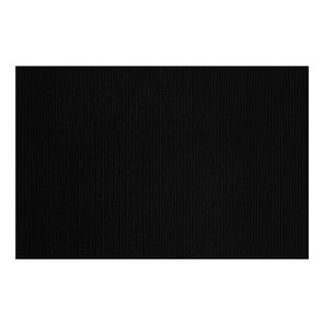 Tapete Antiderrapante Tropical 43cm x 65cm Preto Kapazi