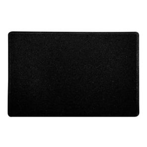 Capacho Vinil Silver 60cmx90cm Preto Kapazi