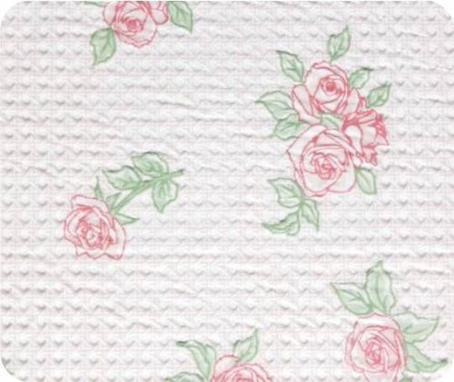 Toalha Rendeira Rolo 1,32m x 22m Corta Fácil Rosas Kapazi